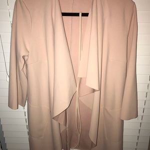 NEVER WORN! Light pink blazer!